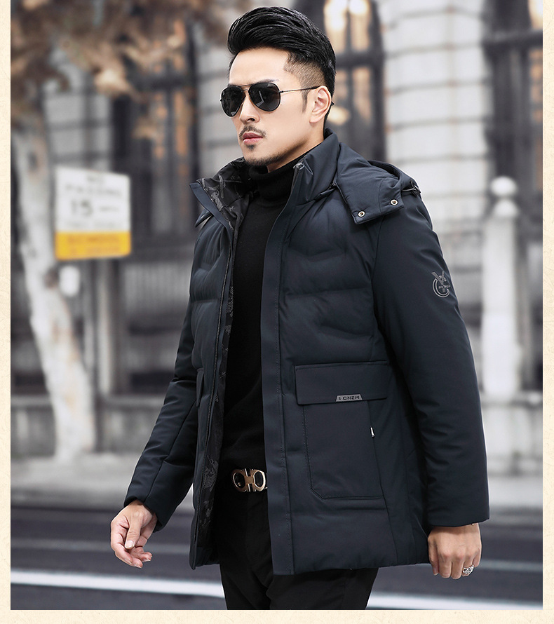 Men's & Hooded Thicken Mens Designer Down Casual Winter New Outwear Long Sleeve Fleece Men Hot Sell Parkas, Black
Men's & Hooded Thicken Mens Designer Down Casual Winter New Outwear Long Sleeve Fleece Men Hot Sell Parkas, Black
