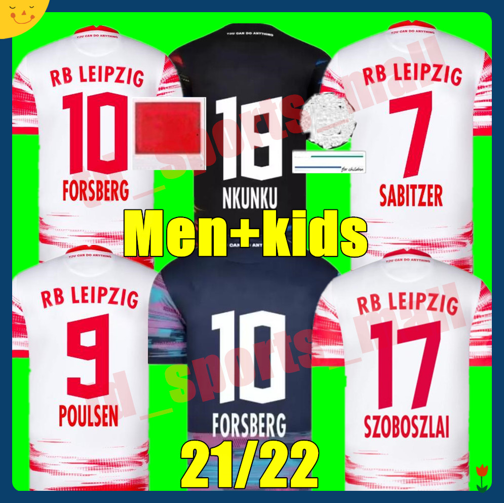 21 22 Leipziges soccer jerseys Player version RBL POULSEN FORSBERG 2021 2022 home away 3rd SABITZER ADAMS OLMO adult Men kids kit camisetas de fútbol Football shirt, Home+champion patch
21 22 Leipziges soccer jerseys Player version RBL POULSEN FORSBERG 2021 2022 home away 3rd SABITZER ADAMS OLMO adult Men kids kit camisetas de fútbol Football shirt, Home+champion patch