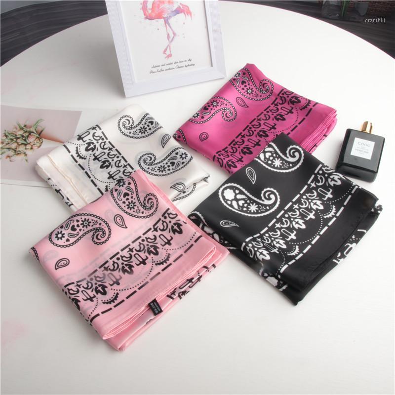 70cm Fashion Hijab Scarves For Women Paislry Print Kerchief Neck Scarf Ladies Square Headband Silk Satin Hair Scarfs Female, Blue;gray
70cm Fashion Hijab Scarves For Women Paislry Print Kerchief Neck Scarf Ladies Square Headband Silk Satin Hair Scarfs Female, Blue;gray