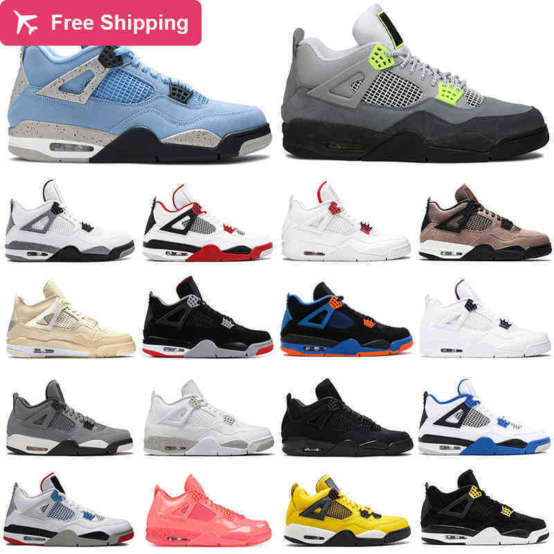 with box 4s men basketball shoes 4 University Blue Taupe Haze Black Cat Fire Red Cement Pure Money Motosports women mens trainers sports, 4s royalty 
with box 4s men basketball shoes 4 University Blue Taupe Haze Black Cat Fire Red Cement Pure Money Motosports women mens trainers sports, 4s royalty
