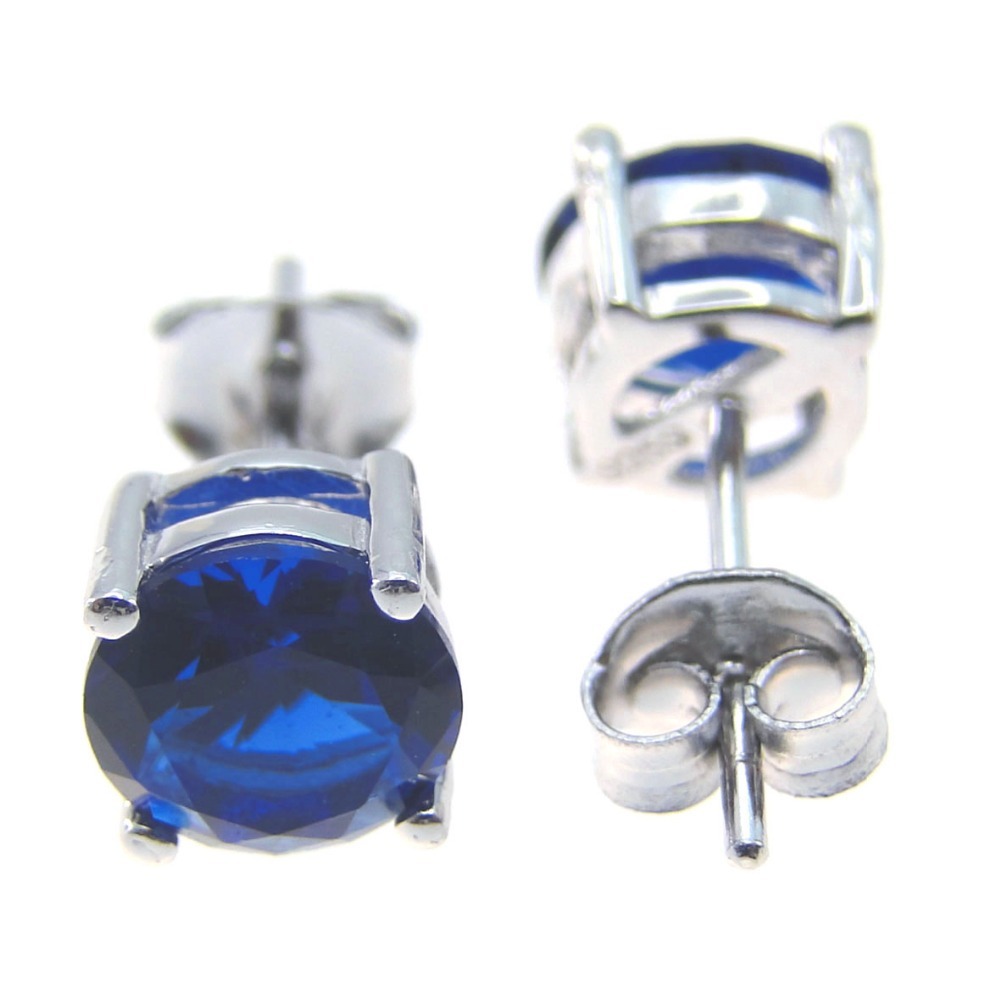 100% 925 Sterling Silver Jewelry 6.9mm x 6.9mm Round Stone Fine Blue Sapphire CZ Stone Jewelry Stud Earrings For Men and Women 210524
100% 925 Sterling Silver Jewelry 6.9mm x 6.9mm Round Stone Fine Blue Sapphire CZ Stone Jewelry Stud Earrings For Men and Women 210524