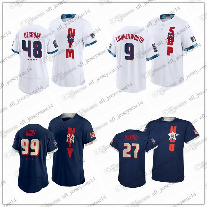 Custom men women youth athletics 27 mike trout 13 ronald acuna jr navy 2021 all star game uthentic jersey, Black
Custom men women youth athletics 27 mike trout 13 ronald acuna jr navy 2021 all star game uthentic jersey, Black