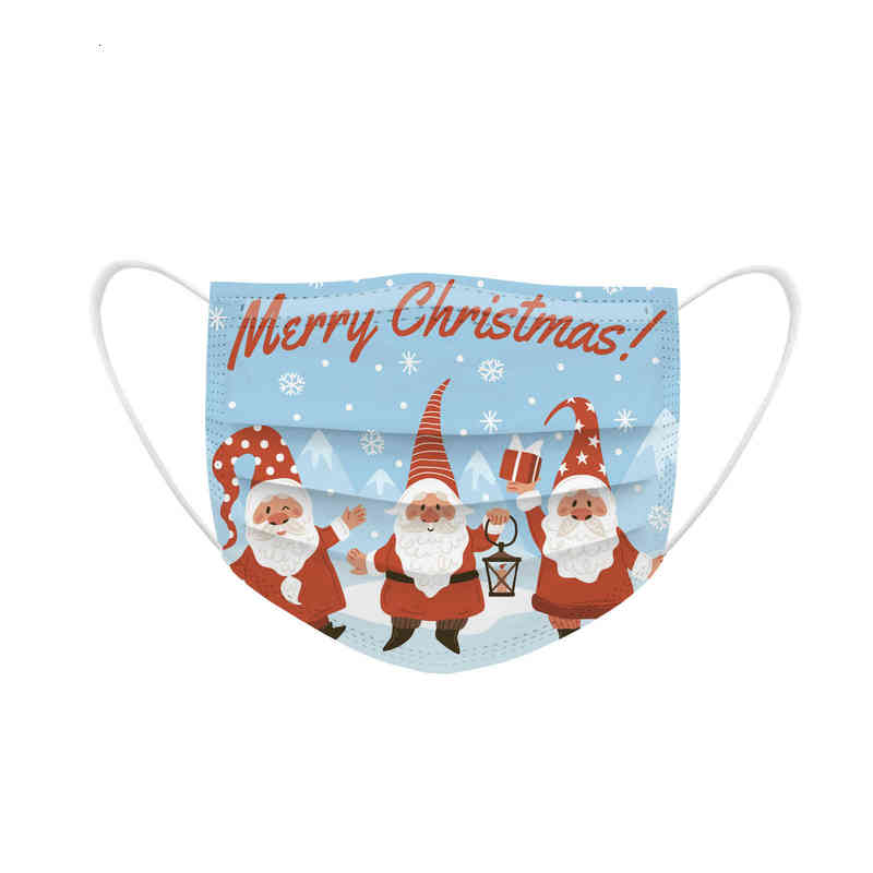 Party Mask disposable Christmas adult and child printed protective mask pack facemask
Party Mask disposable Christmas adult and child printed protective mask pack facemask