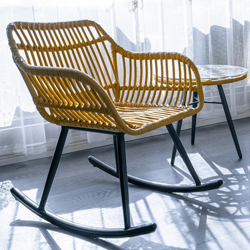 Camp Furniture Balcony Rocking Chair Household Modern Living Room Light Luxury Leisure Lazy Courtyard Rattan Outdoor
Camp Furniture Balcony Rocking Chair Household Modern Living Room Light Luxury Leisure Lazy Courtyard Rattan Outdoor