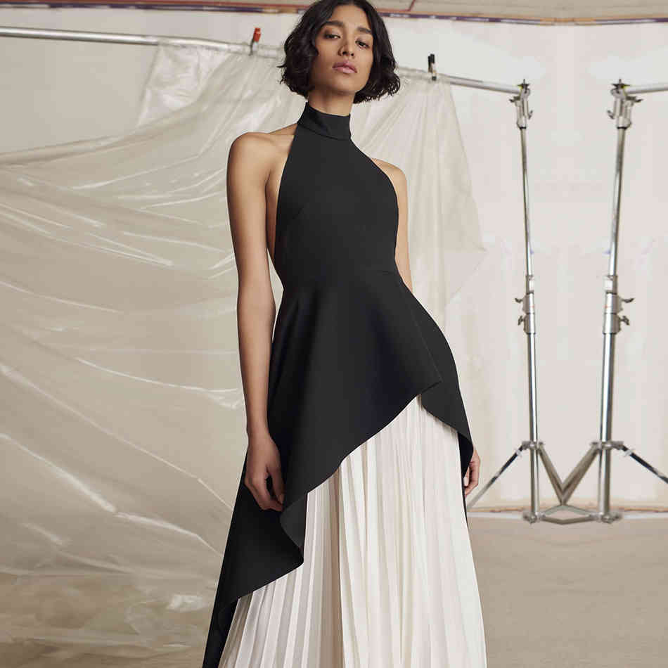 Summer Women White Backless Bandage 2 Two Pieces Sets Sexy Hater Ruffles Club Celebrity Runway Party Casual 210423