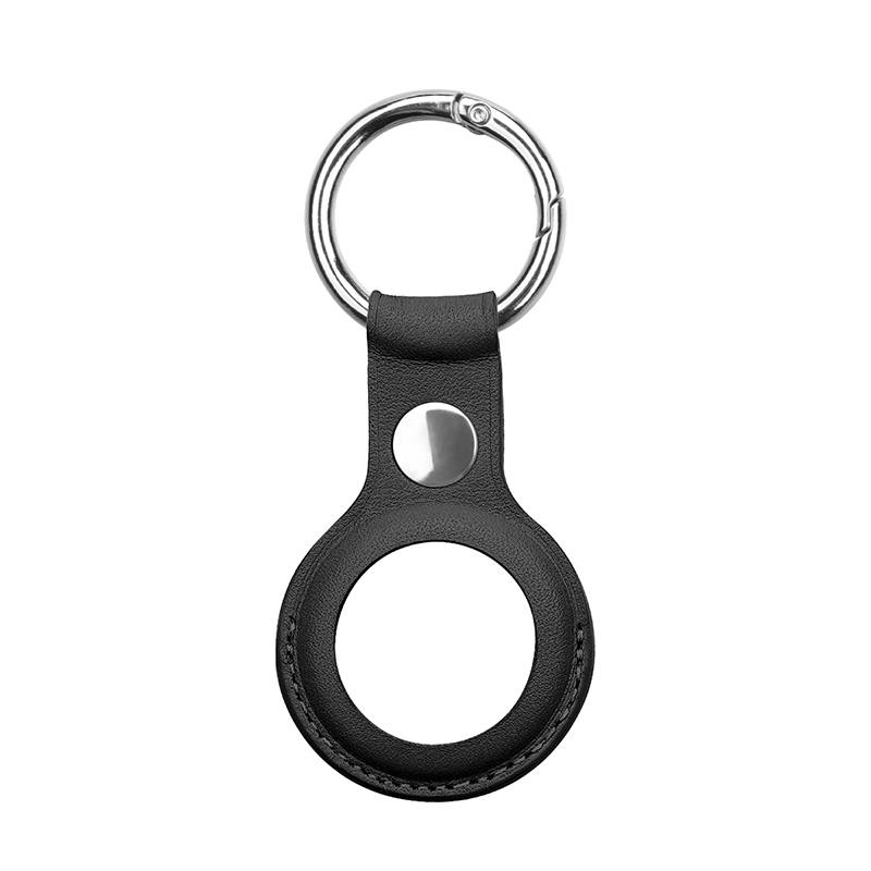 4 colors Protective Cover Location Tracker Silicone Case With Buckle For AirTags Tracker Metal Ring Anti-lost Accessories