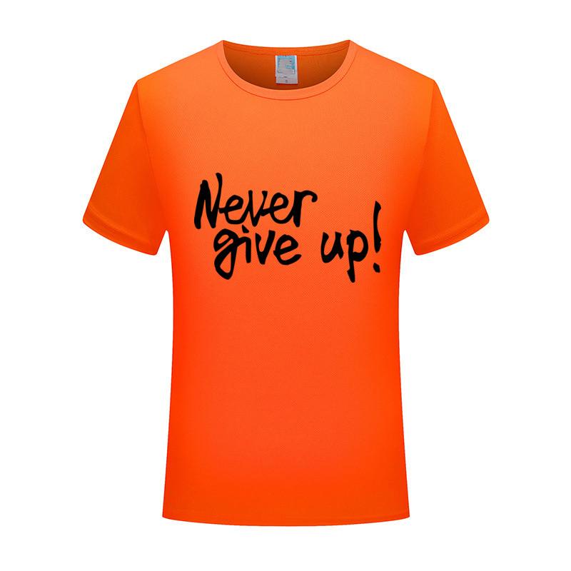 Men' T-Shirts 2021 Brand Men Women Custom T-shirt Fashion Top Pure Short Sleeve High Quality Summer Never Give Up, Black
Men' T-Shirts 2021 Brand Men Women Custom T-shirt Fashion Top Pure Short Sleeve High Quality Summer Never Give Up, Black