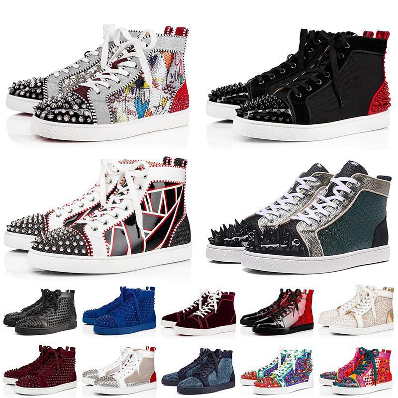 Designers Louboutin CL Christian Luxurys Red Bottoms Platform Luxurys Designer Sneakers Studded Spikes loafers Mens Wome jGD, Blue
Designers Louboutin CL Christian Luxurys Red Bottoms Platform Luxurys Designer Sneakers Studded Spikes loafers Mens Wome jGD, Blue