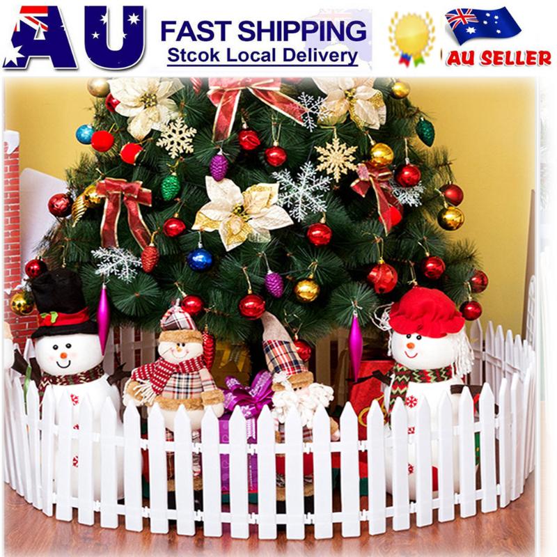 Christmas Decorations TINKSKY White Plastic Picket Fence Miniature Home Garden Xmas Tree Wedding Party Decoration (25 Pieces)
Christmas Decorations TINKSKY White Plastic Picket Fence Miniature Home Garden Xmas Tree Wedding Party Decoration (25 Pieces)