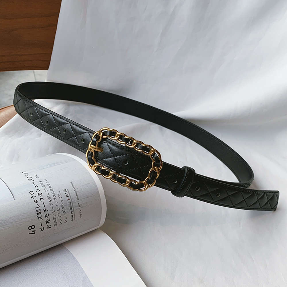 Belts Chain pin button quilted embossed with jeans skirt versatile casual leather belt, Black;brown
Belts Chain pin button quilted embossed with jeans skirt versatile casual leather belt, Black;brown