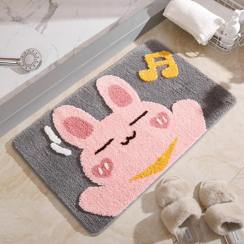 Bath Mats Cute Cartoon Pattern Bathroom Absorbent Floor Rug Entrance Door Mat Bedroom Non-Slip Foot Quick-Drying Household Carpet
Bath Mats Cute Cartoon Pattern Bathroom Absorbent Floor Rug Entrance Door Mat Bedroom Non-Slip Foot Quick-Drying Household Carpet