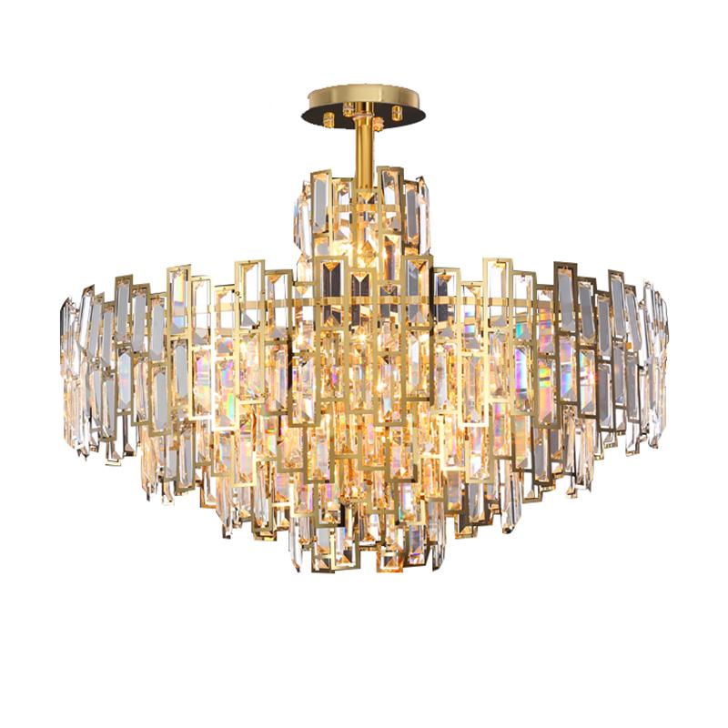 Pendant Lamps Modern Stainless Steel Crystal Living Room Luxury Plate Gold Led E14 Chandelier Lustre Light Hanging Indoor Drop Lamp
Pendant Lamps Modern Stainless Steel Crystal Living Room Luxury Plate Gold Led E14 Chandelier Lustre Light Hanging Indoor Drop Lamp