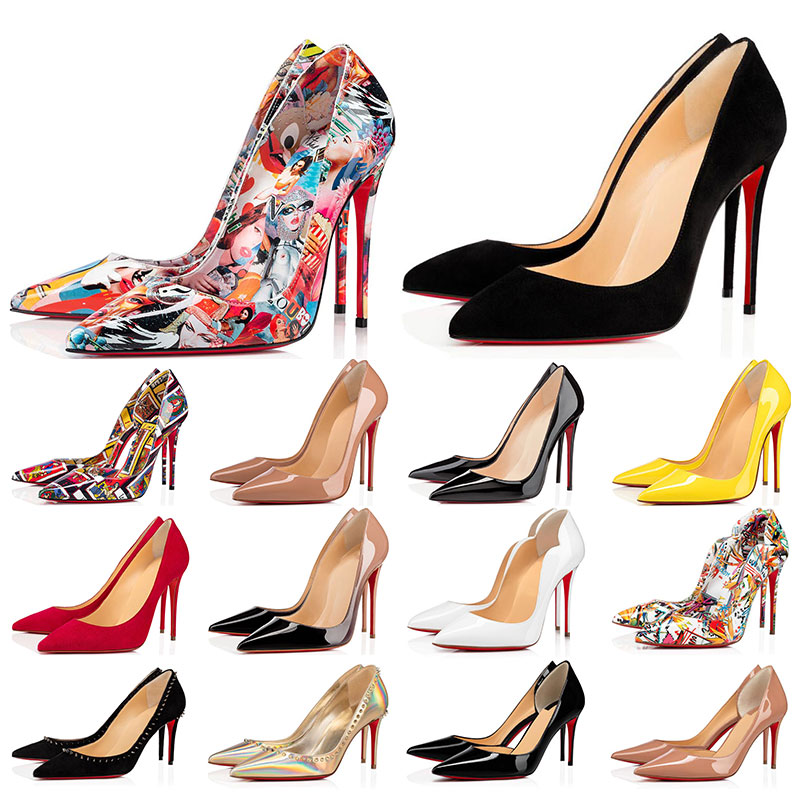 High Heel So Kate designers Dress shoes Styles Red Bottom fashion white womens Stiletto Heels 8 12CM Genuine Leather Point Toe Pumps loafers Rubber, Black
High Heel So Kate designers Dress shoes Styles Red Bottom fashion white womens Stiletto Heels 8 12CM Genuine Leather Point Toe Pumps loafers Rubber, Black