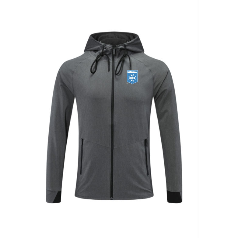 2021 AJ Auxerre Stylish Running Sports Men's Jackets Spring Autumn Winter Zipped Hooded Fleece Jacket Men With Pocket, No 3
2021 AJ Auxerre Stylish Running Sports Men's Jackets Spring Autumn Winter Zipped Hooded Fleece Jacket Men With Pocket, No 3