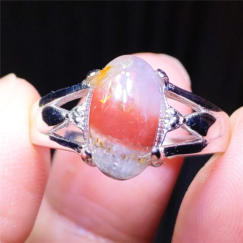 Cluster Rings Genuine Natural Auralite 23 Cacoxenite Adjustable Ring Purple Red 12x8mm Water Drop Canada 925 Sterling Silver
Cluster Rings Genuine Natural Auralite 23 Cacoxenite Adjustable Ring Purple Red 12x8mm Water Drop Canada 925 Sterling Silver