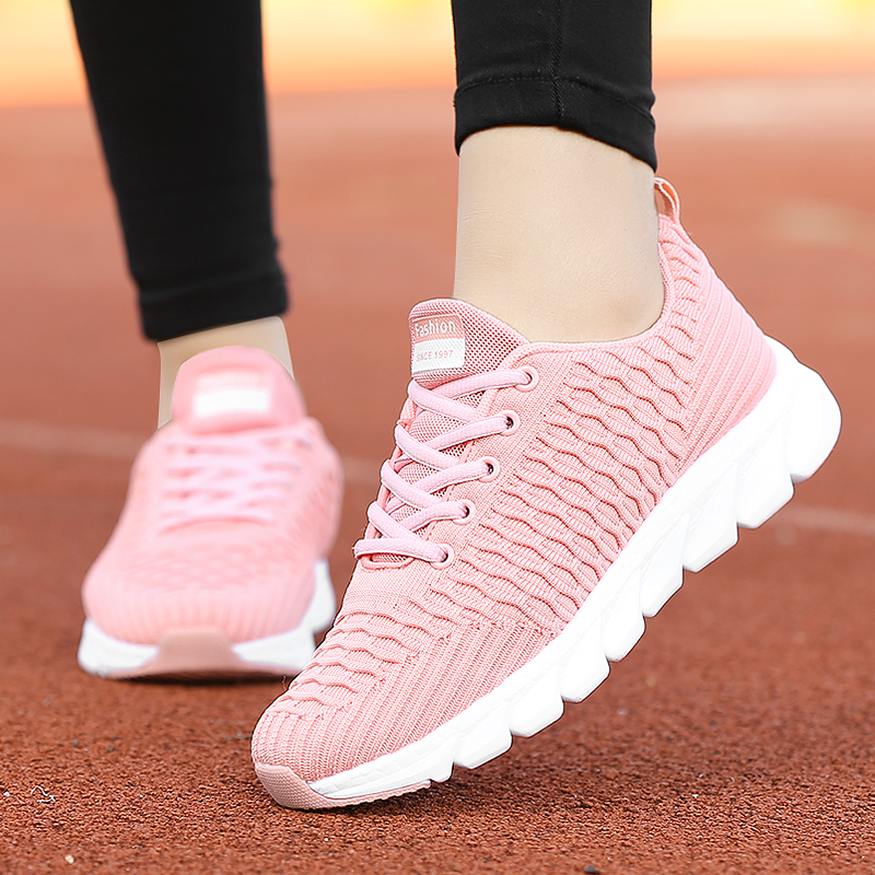 Sports Casual Women Shoes Breathable Air Mesh Sneakers Women Lightweight Flying Woven High Elasticity Female Outdoor Trainers
Sports Casual Women Shoes Breathable Air Mesh Sneakers Women Lightweight Flying Woven High Elasticity Female Outdoor Trainers