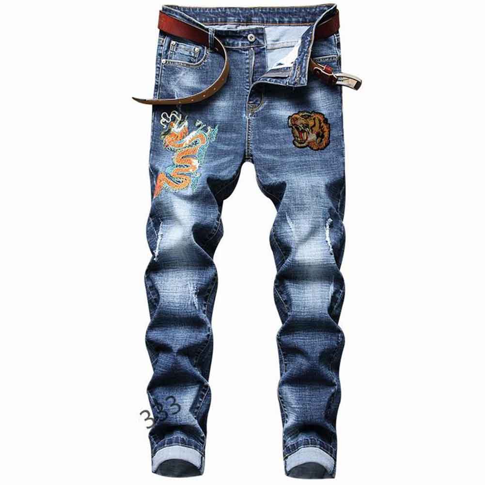 mens clothing fashion jeans Embroidered tiger dragon Skinny Trousers mens clothes Slim Motorcycle Moto Biker Hip Hop Denim Mens Jeans 29-38, Blue
mens clothing fashion jeans Embroidered tiger dragon Skinny Trousers mens clothes Slim Motorcycle Moto Biker Hip Hop Denim Mens Jeans 29-38, Blue