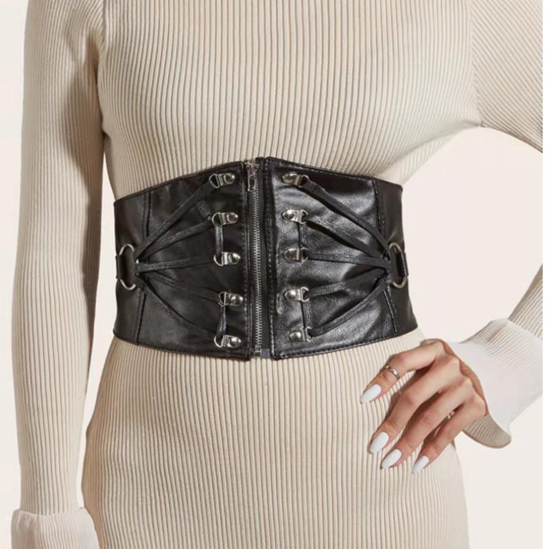 Belts 2022 Fashion Women's Belt All-match Dress Suit Coat Decorative Elastic Wide Girdle Luxury Design Corset Black, Black;brown
Belts 2022 Fashion Women's Belt All-match Dress Suit Coat Decorative Elastic Wide Girdle Luxury Design Corset Black, Black;brown