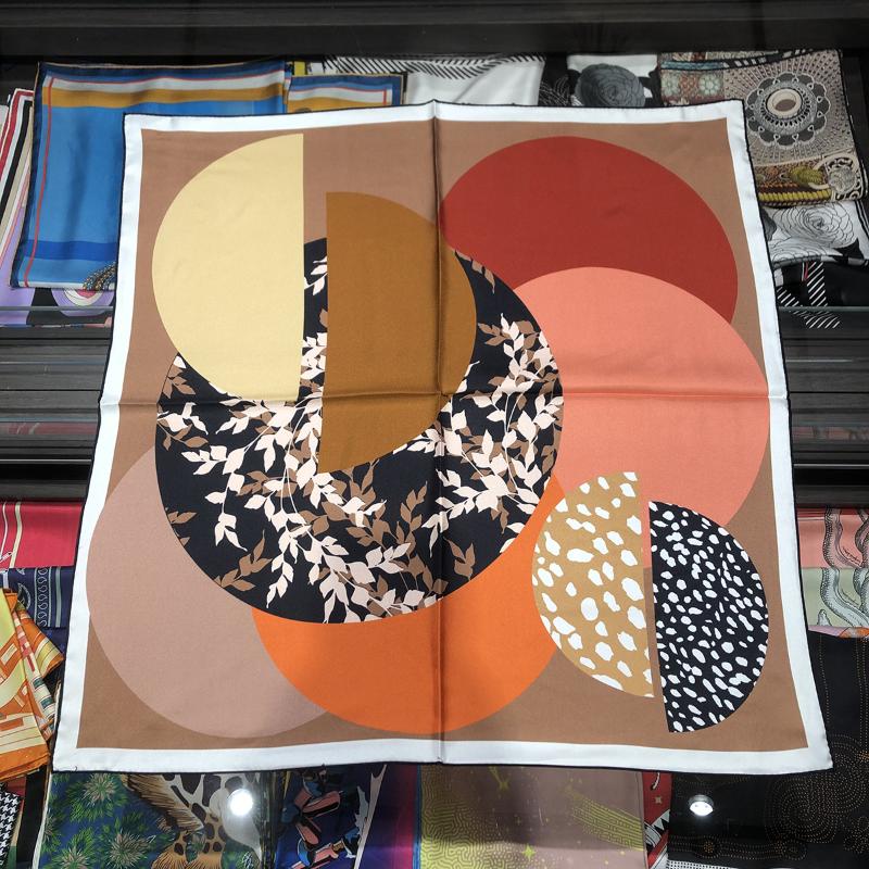 Scarves 70cm Caramel Color Hand Rolled Edges 100% Silk Scarf Women Square Shawl Brand Hijab Bandana Kerchief For Ladies, Blue;gray
Scarves 70cm Caramel Color Hand Rolled Edges 100% Silk Scarf Women Square Shawl Brand Hijab Bandana Kerchief For Ladies, Blue;gray
