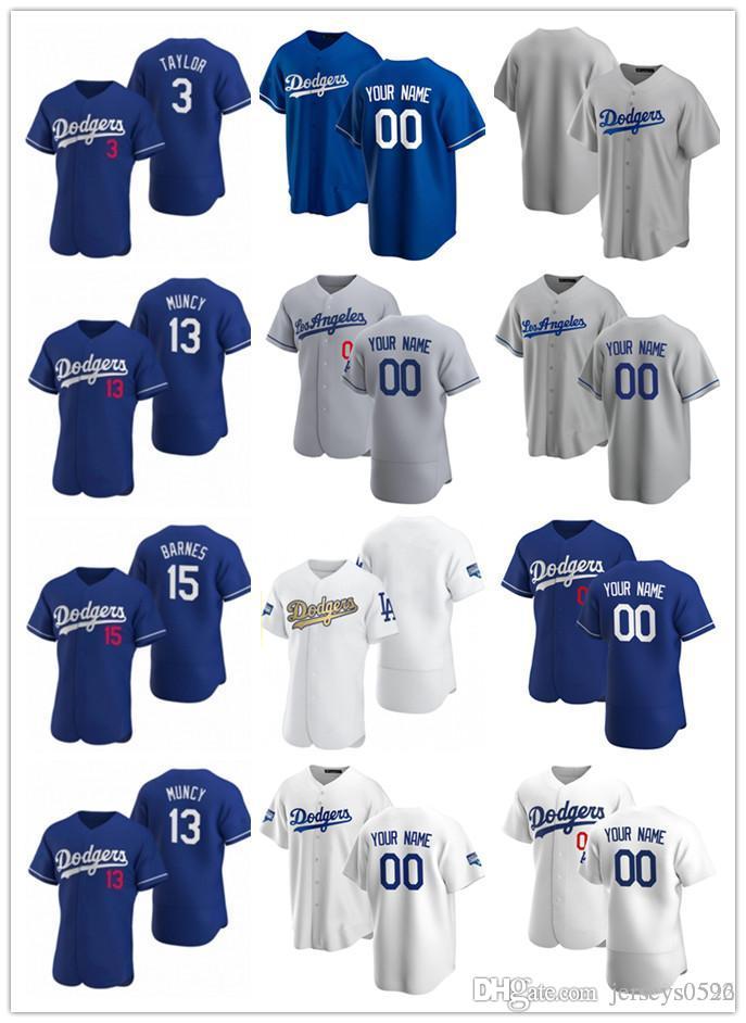 Custom Jersey Mens women youth Los Angeles Dodgers 3 Chris Taylor 13 Max Muncy 15 Austin Barnes Baseball Jerseys, Blue;black
Custom Jersey Mens women youth Los Angeles Dodgers 3 Chris Taylor 13 Max Muncy 15 Austin Barnes Baseball Jerseys, Blue;black