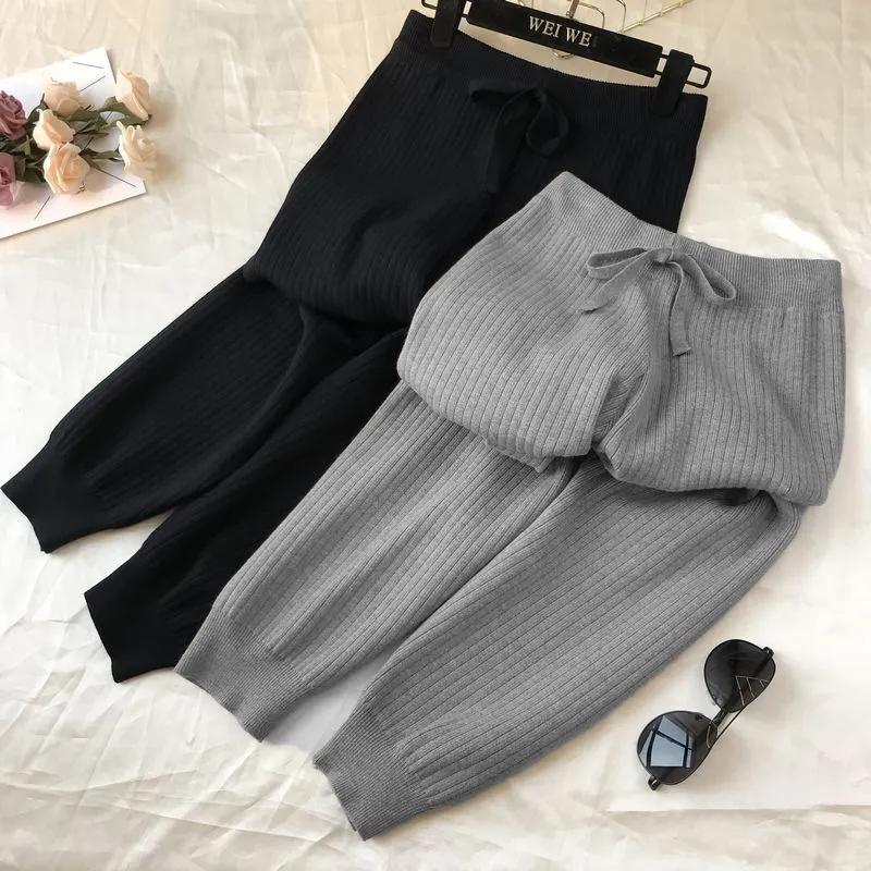 Women's Pants & Capris 2021 Autumn Winter Women Trousers Korean Fashion Casual Thick Knit Harem Vintage Solid Elastic Wasit Baggy, Black;white
Women's Pants & Capris 2021 Autumn Winter Women Trousers Korean Fashion Casual Thick Knit Harem Vintage Solid Elastic Wasit Baggy, Black;white