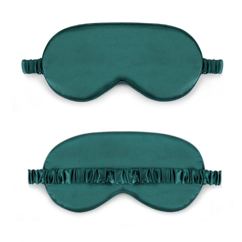 Wholesale Imitated Silk Sleep Masks Eyemask Rest Shading Eye Mask Padded Shade Cover Eyepatch For Travel Relax Aid Blindfolds