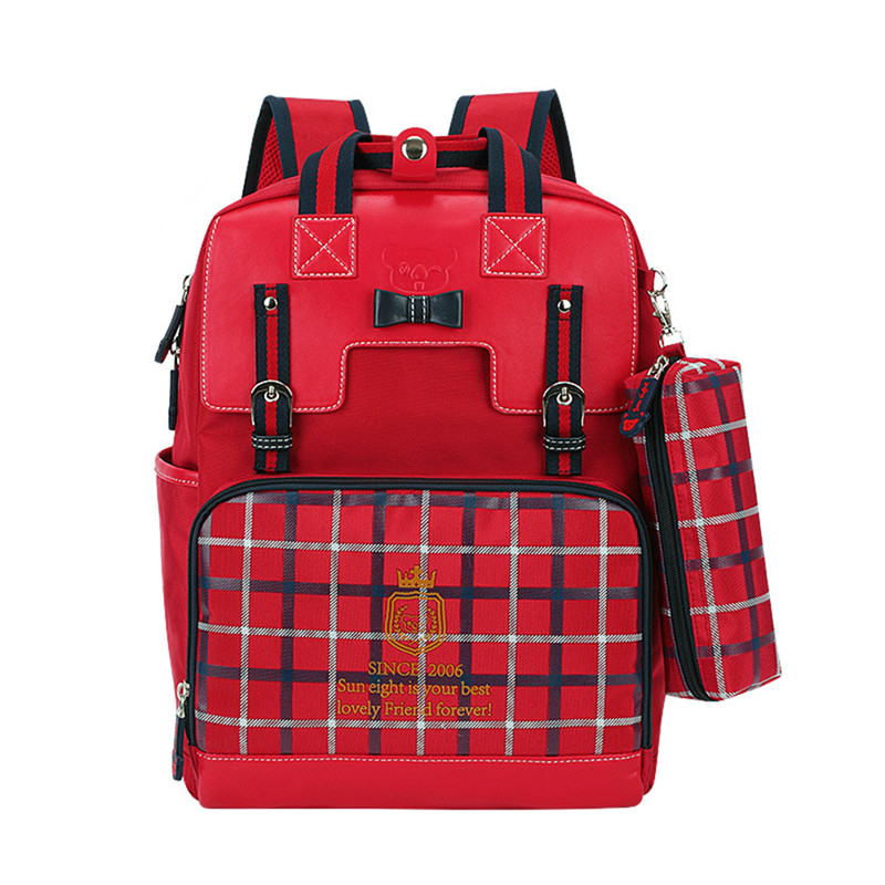 School Children Girl School Bag 1 - 6 Grade Girls Pack Student Paper Backpack Shoulders Breathable School Bag Plaid Sweet, Dark blue
School Children Girl School Bag 1 - 6 Grade Girls Pack Student Paper Backpack Shoulders Breathable School Bag Plaid Sweet, Dark blue