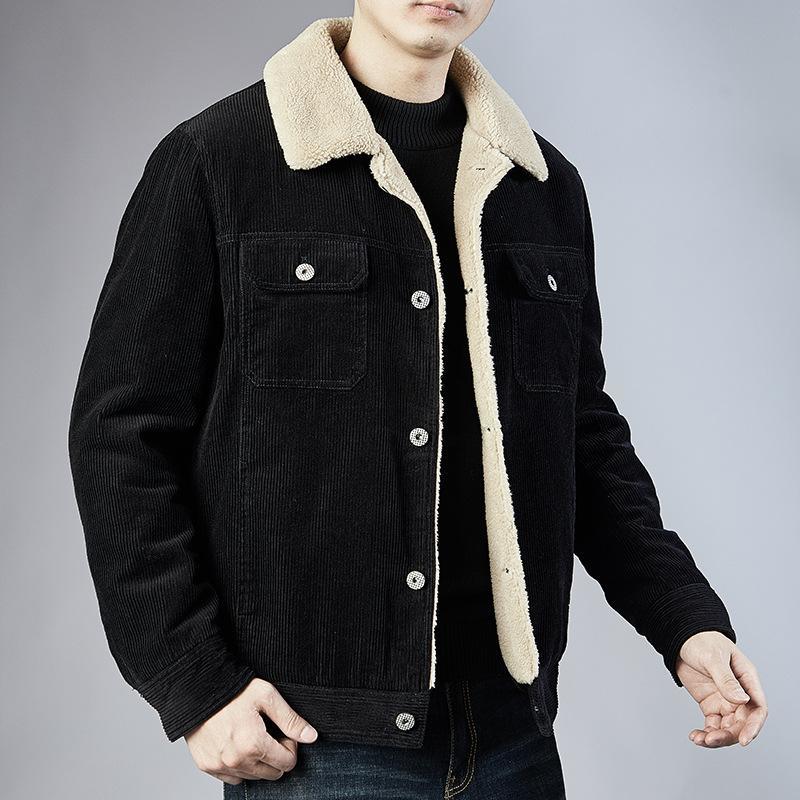 Men's Down & Parkas Winter Casual Corduroy Cotton Padded Coat Loose Jacket Designers Jackets Mens TX38, Black
Men's Down & Parkas Winter Casual Corduroy Cotton Padded Coat Loose Jacket Designers Jackets Mens TX38, Black