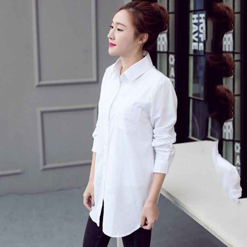 VGH Loose Print Striped Shirt For Women Lapel Long Sleeve Casual Korean Blouse Female Fashion New Clothing Spring Style 210421