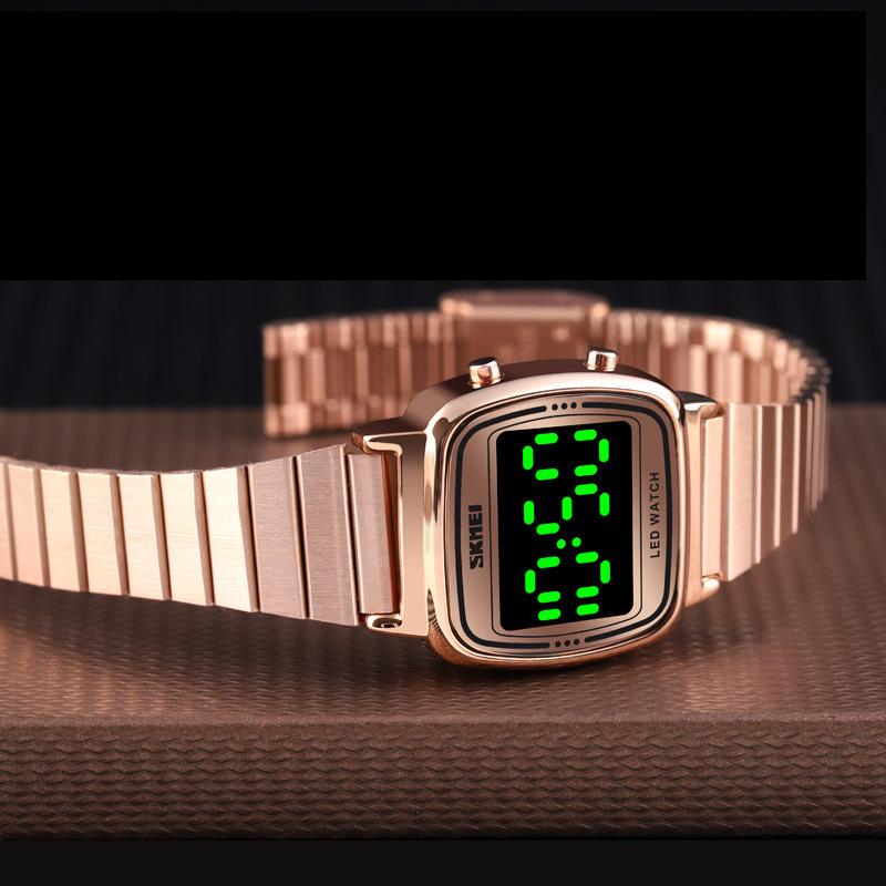 Wristwatches Women Led Digital Vintage Watches Wrist Watch Clock Jewelry Ladies Gifts, Slivery;brown
Wristwatches Women Led Digital Vintage Watches Wrist Watch Clock Jewelry Ladies Gifts, Slivery;brown