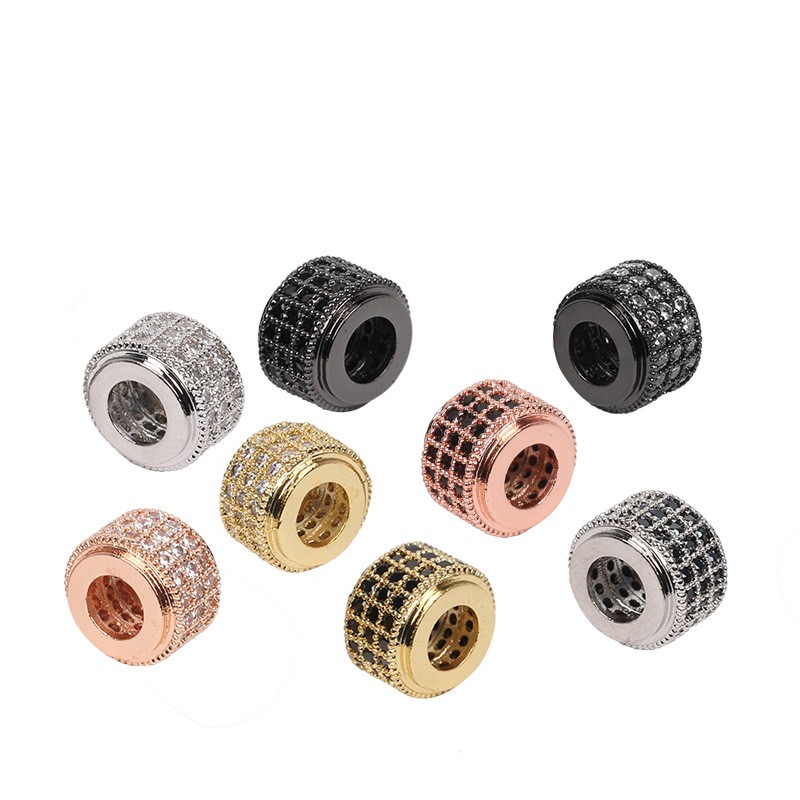 Creativity DIY Bracelet Jewelry Designer Micro Pave Circle Charms High Quality 18K Gold Plated Copper Charm Spacer
Creativity DIY Bracelet Jewelry Designer Micro Pave Circle Charms High Quality 18K Gold Plated Copper Charm Spacer