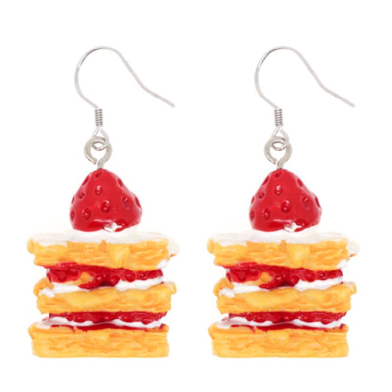 Dangle & Chandelier Trendy Funny Handmade Resin Drop Earrings For Women Girls Geometric Donuts Cookies Strawberry Cake Party Jewelry
Dangle & Chandelier Trendy Funny Handmade Resin Drop Earrings For Women Girls Geometric Donuts Cookies Strawberry Cake Party Jewelry