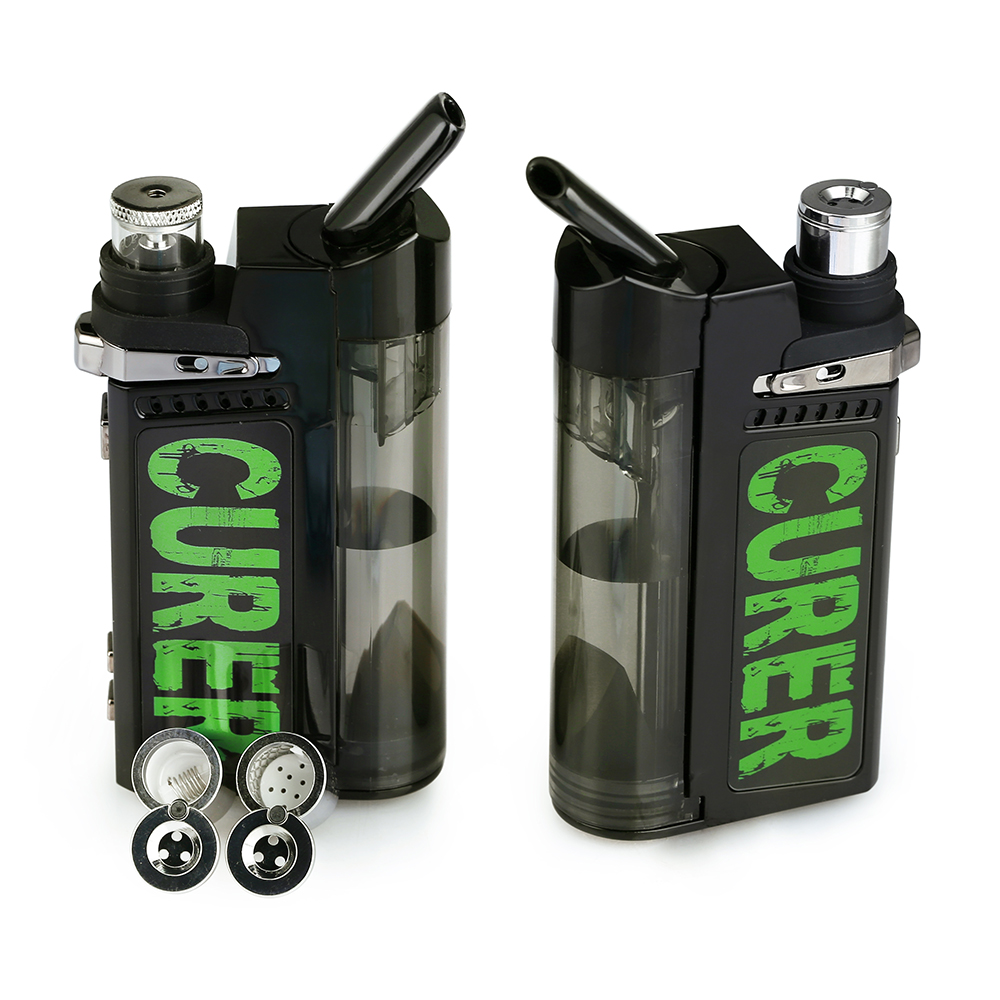 CURER kit dry herb vaporizer for wax spin-dry herb CURER Kits with water bong function
CURER kit dry herb vaporizer for wax spin-dry herb CURER Kits with water bong function