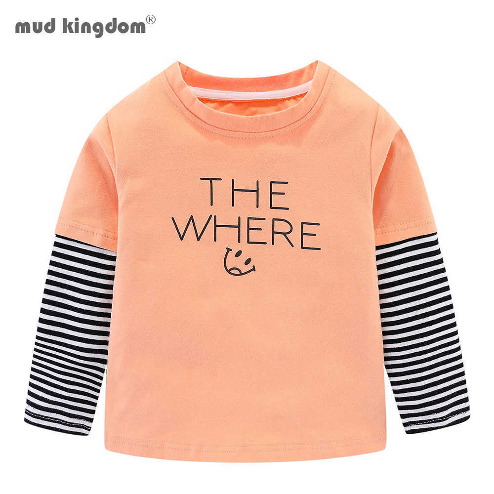 Mudkingdom Boys Girls T-Shirts Patchwork Striped Letter Dinosaur Bear Pattern Tops for Kids 210615, Red letter
Mudkingdom Boys Girls T-Shirts Patchwork Striped Letter Dinosaur Bear Pattern Tops for Kids 210615, Red letter