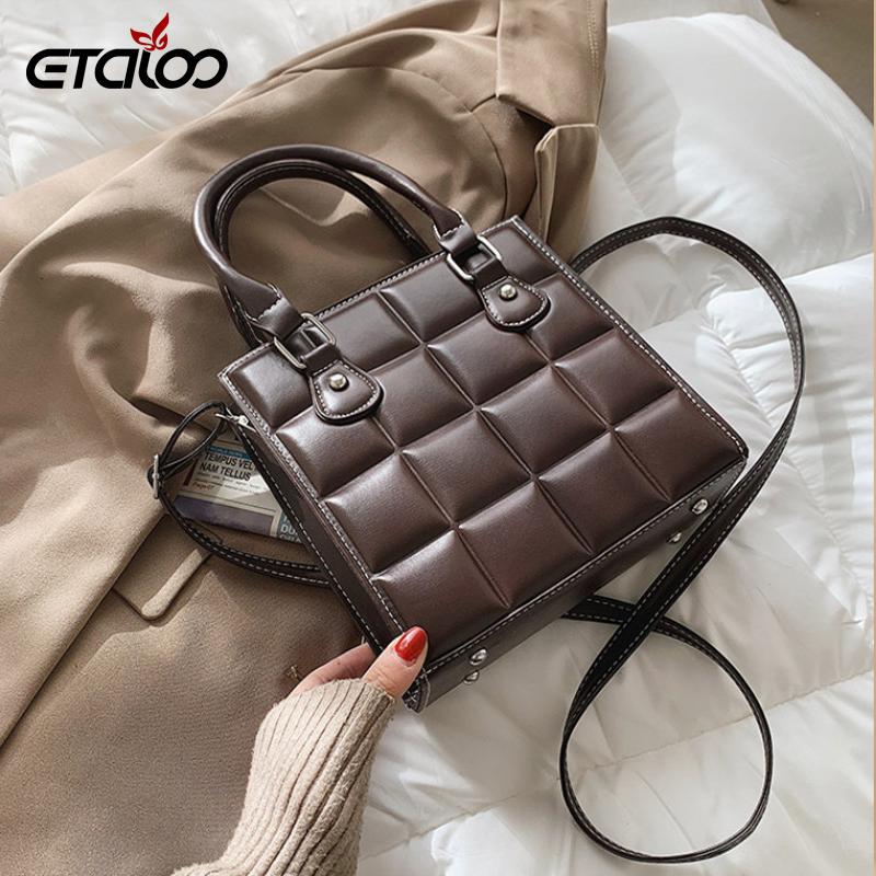 Evening Bags 2021 Solid Color Fashion Small Shoulder Handbags For Women Travel Crossbody Bag Female PU Leather Design Chocolate Cube, Black
Evening Bags 2021 Solid Color Fashion Small Shoulder Handbags For Women Travel Crossbody Bag Female PU Leather Design Chocolate Cube, Black