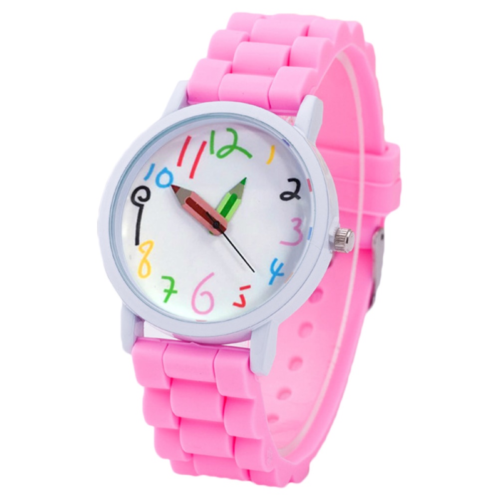 Children's watches fashion wristwatch with pencil pointer quartz for boys and girls, Colour 2
Children's watches fashion wristwatch with pencil pointer quartz for boys and girls, Colour 2