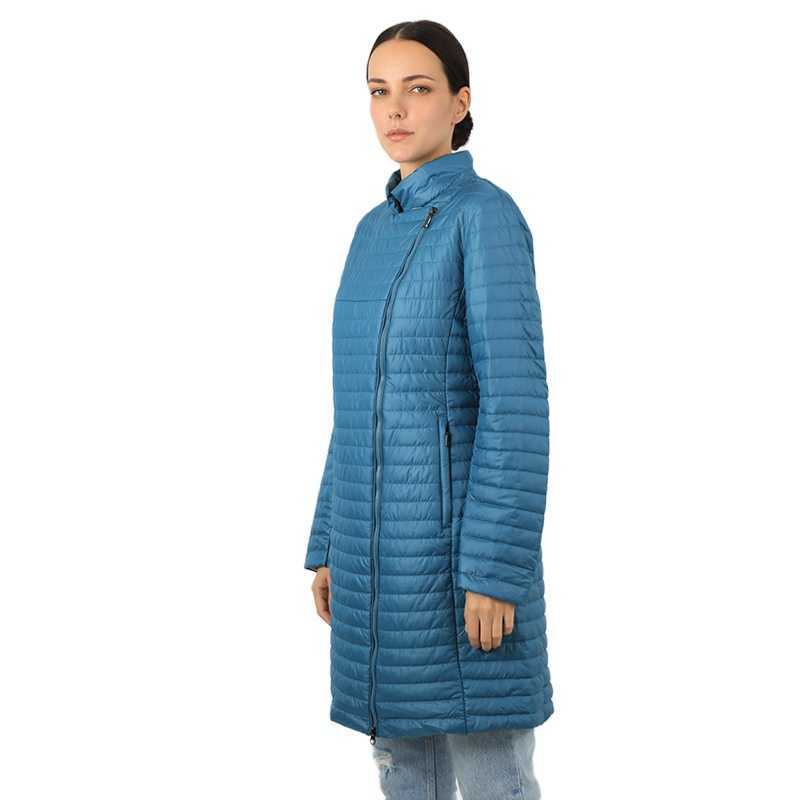 Long Women Down Jacket Parka Warm Quilted Coats Cotton Windproof Quality Clothes Lightweight High Street Top Quality Lady17-82 210819
