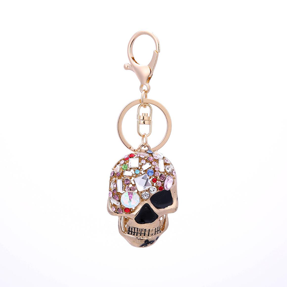 Western Fashion Skull Metal Car Key Chain Colorful Stylish Rhinestone Keychain Women Pendant Creative Gift Jewelry Dropshipping
Western Fashion Skull Metal Car Key Chain Colorful Stylish Rhinestone Keychain Women Pendant Creative Gift Jewelry Dropshipping