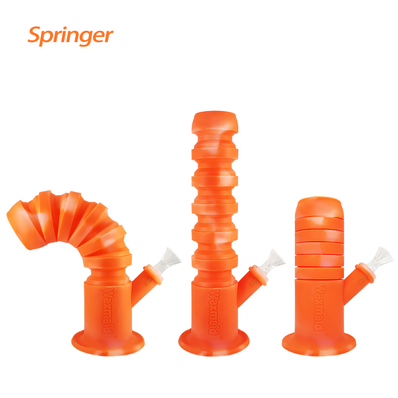 Waxmaid retail 11.6 inches hookah folding silicone water pipe glass bong dab rigs six mixed colors ship from US warehouse
Waxmaid retail 11.6 inches hookah folding silicone water pipe glass bong dab rigs six mixed colors ship from US warehouse