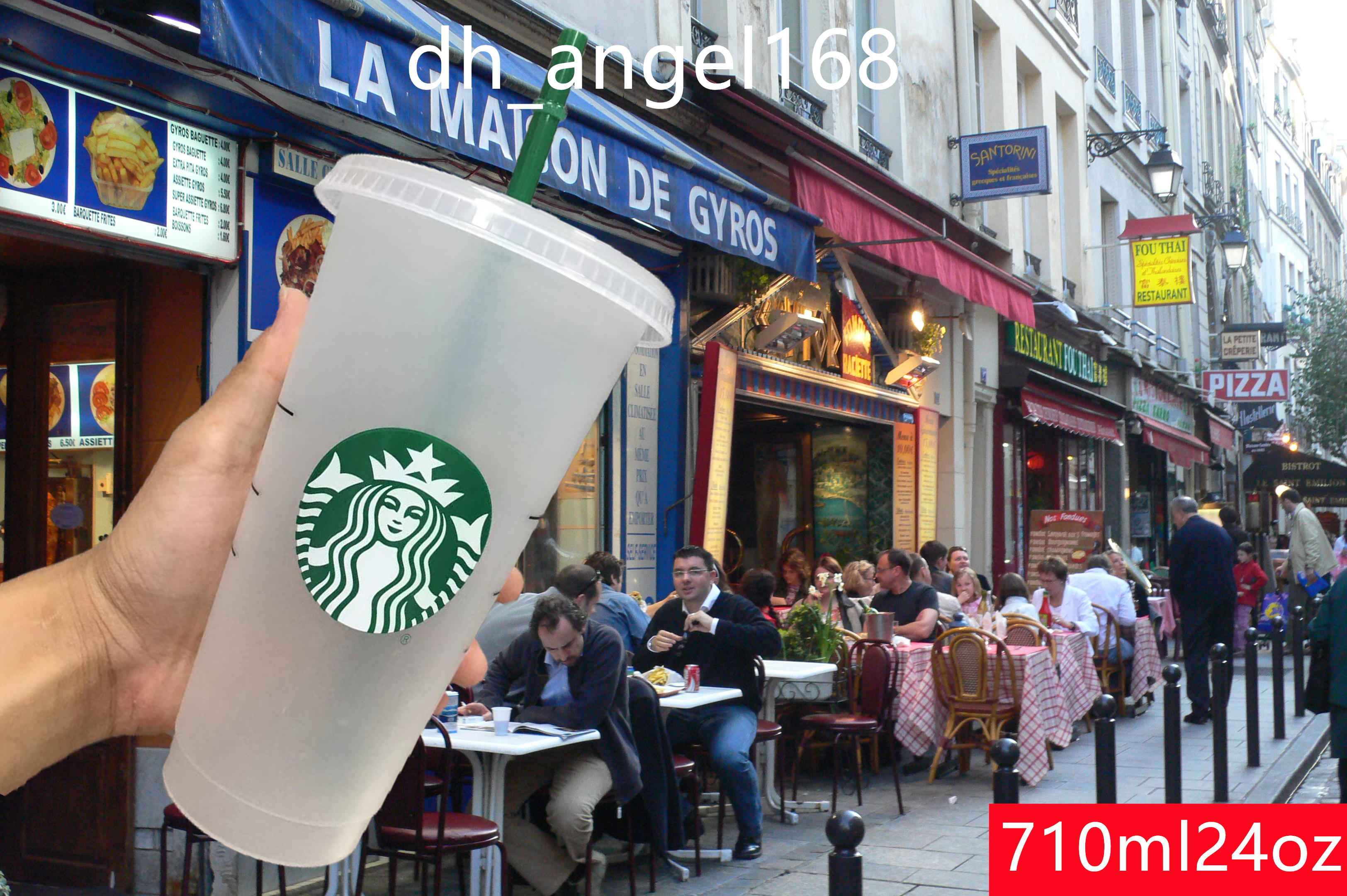 100pcs Starbucks 24OZ/710ml Plastic Tumbler Reusable Clear Drinking Flat Bottom Cup Pillar Shape Lid Straw Mug Bardian DHL UV machine printing does not fade Mugs, As shown
100pcs Starbucks 24OZ/710ml Plastic Tumbler Reusable Clear Drinking Flat Bottom Cup Pillar Shape Lid Straw Mug Bardian DHL UV machine printing does not fade Mugs, As shown