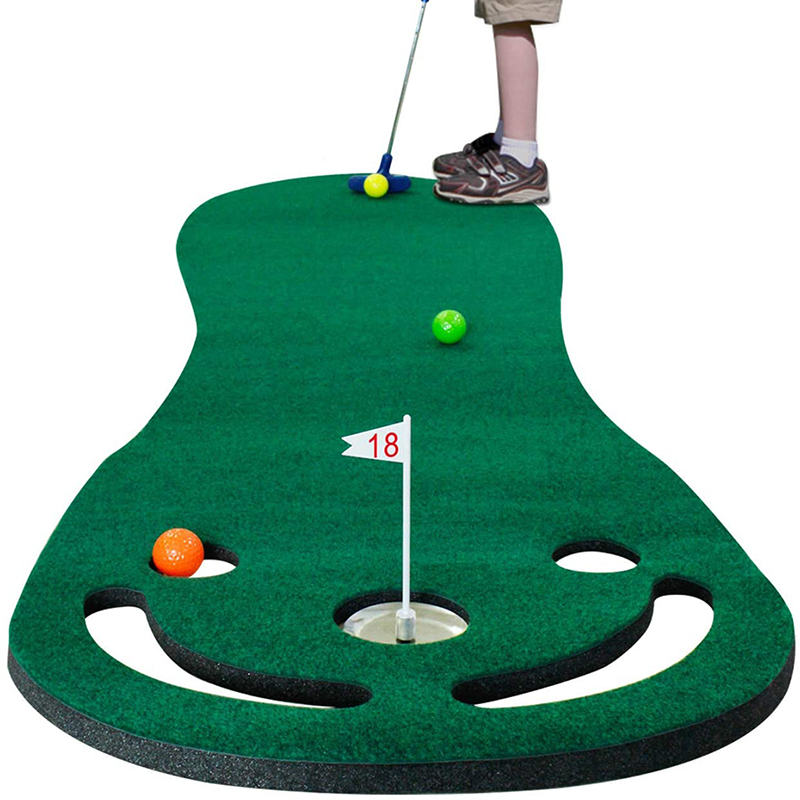 High quality mini golf putting green mat simulator thickening outdoor and indoor synthetic grass training aids gifts carpet tool
High quality mini golf putting green mat simulator thickening outdoor and indoor synthetic grass training aids gifts carpet tool