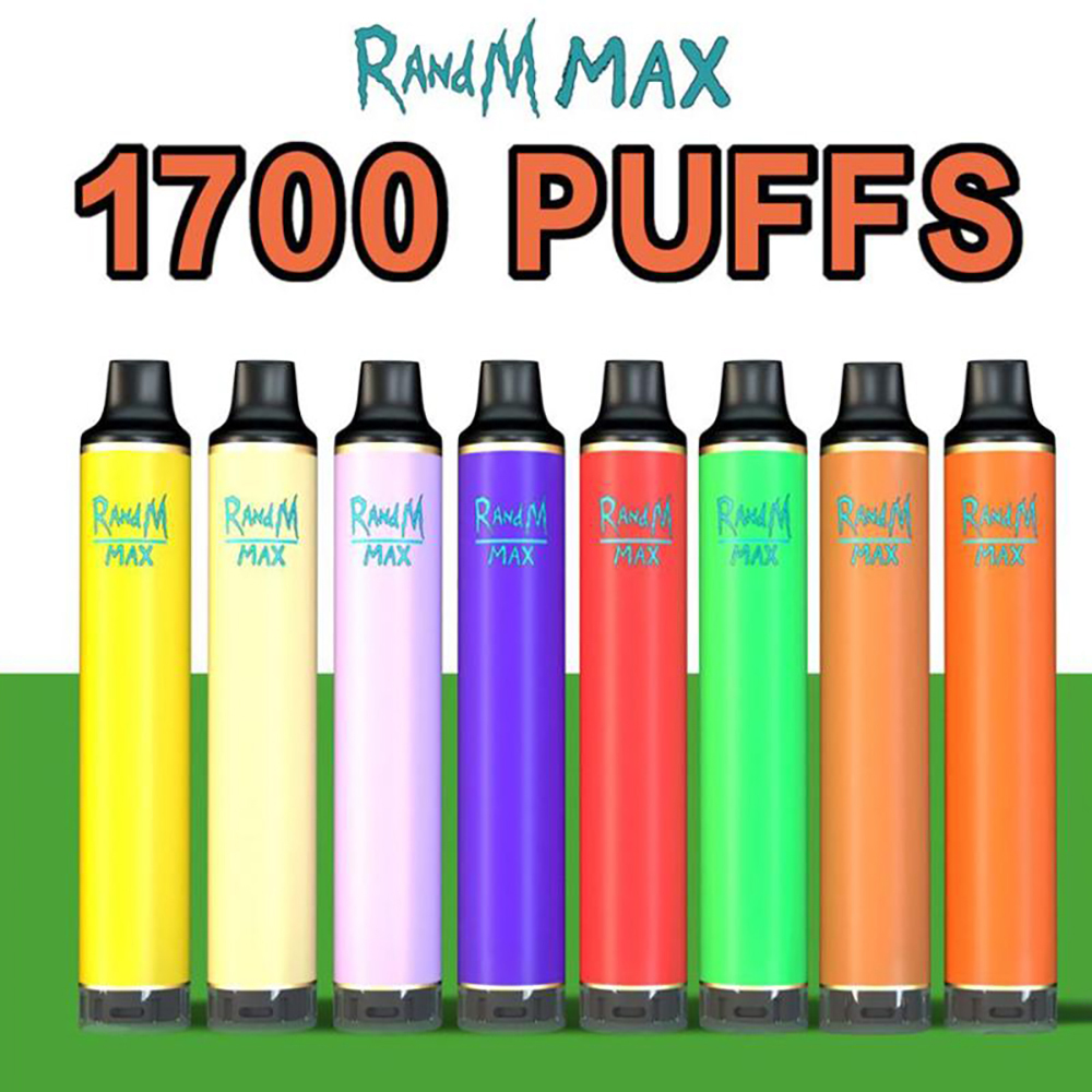 Authentic RandM Max Disposable E cigarettes 1700 Puffs Vape Pen 1100mAh Battery Vaporizer Stick Vapor Kit 6ml Pre Filled Cartridge Device dazzle swtich pro king box
Authentic RandM Max Disposable E cigarettes 1700 Puffs Vape Pen 1100mAh Battery Vaporizer Stick Vapor Kit 6ml Pre Filled Cartridge Device dazzle swtich pro king box