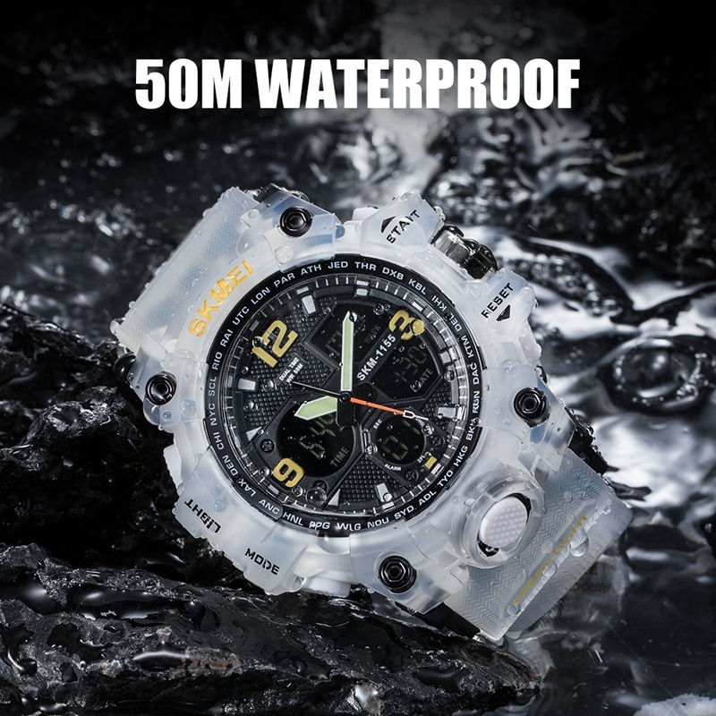 Mens Watches Fashion Sports Military Quartz Digital Waterproof Swim Stopwatch Wristwatches Clock Women Watch relogio masculino 210407