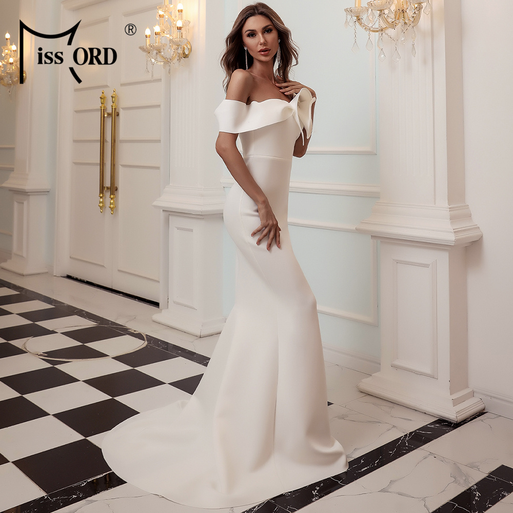 2021missord women one shoulder ruffles evening party dress solid color celebrity maxi dress slash neck women dress ft19938-2, Black;gray
2021missord women one shoulder ruffles evening party dress solid color celebrity maxi dress slash neck women dress ft19938-2, Black;gray