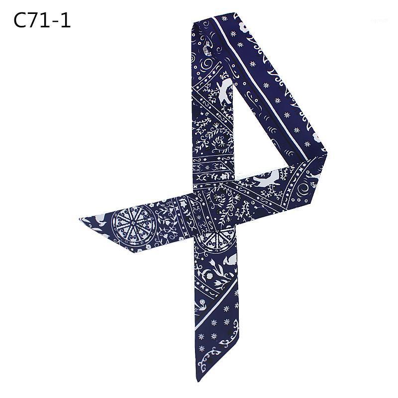 Scarves POBING Design Paisley Print Silk Scarf Women Head Brand Small Tie Handle Bag Ribbon Long Female Wraps 100*5CM, Blue;gray
Scarves POBING Design Paisley Print Silk Scarf Women Head Brand Small Tie Handle Bag Ribbon Long Female Wraps 100*5CM, Blue;gray
