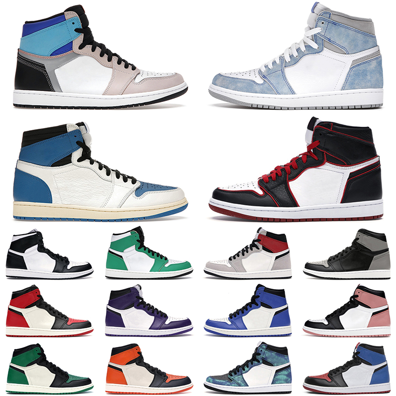 Jumpman 1 Bloodline basketball shoes 1s Bordeaux Prototype Military Blue men women Hyper Royal Pollen mens trainer, Bred toe
Jumpman 1 Bloodline basketball shoes 1s Bordeaux Prototype Military Blue men women Hyper Royal Pollen mens trainer, Bred toe