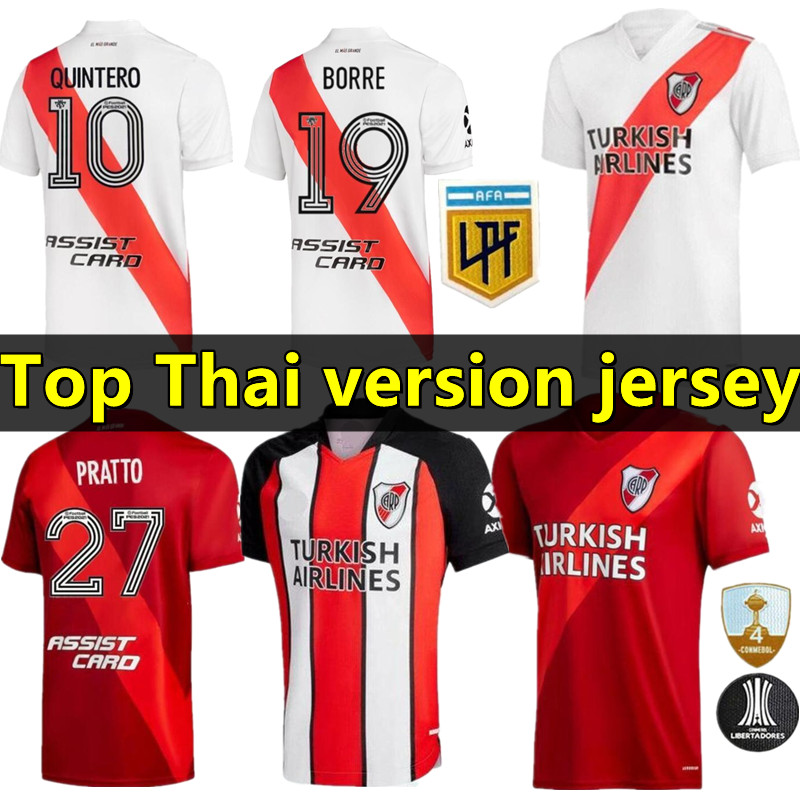 2021 River Plate Soccer Jerseys QUINTERO PRATTO G.MARTINEZ BED home away 3rd Football shirt maillot de futol Adult top uniforms, Black;yellow
2021 River Plate Soccer Jerseys QUINTERO PRATTO G.MARTINEZ BED home away 3rd Football shirt maillot de futol Adult top uniforms, Black;yellow