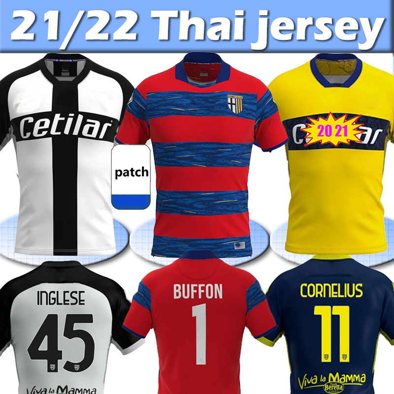 21/22 PARMA soccer jersey BUFFON GOALKEEPER CALCIO MAGLIA PORTIERE 2021 2022 1 KUCO MIHAILA GERVINHO jerseys HERNANI JR football shirt top, 20 21 3rd
21/22 PARMA soccer jersey BUFFON GOALKEEPER CALCIO MAGLIA PORTIERE 2021 2022 1 KUCO MIHAILA GERVINHO jerseys HERNANI JR football shirt top, 20 21 3rd