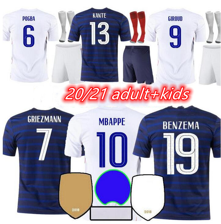 2021 france soccer jerseys home away BENZEMA MBAPPE GRIEZMANN POGBA 21 22 national team francia maillot de foot varane Football shirts kante, Black;yellow
2021 france soccer jerseys home away BENZEMA MBAPPE GRIEZMANN POGBA 21 22 national team francia maillot de foot varane Football shirts kante, Black;yellow