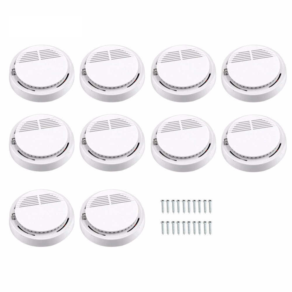 5Pcs 10Pcs Smoke Sensor Alarm Sensitive Photoelectric Wireless Independent Fire SmokeDetector for home security system Welcome OEM/ODM order
5Pcs 10Pcs Smoke Sensor Alarm Sensitive Photoelectric Wireless Independent Fire SmokeDetector for home security system Welcome OEM/ODM order
